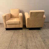 Pair of Art Deco armchairs