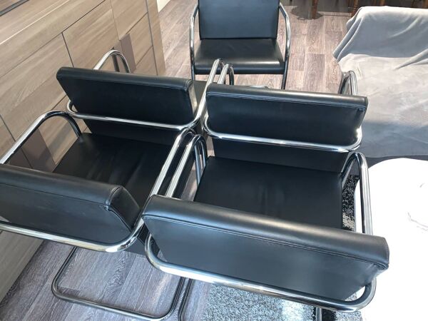 Suitr de 5 fauteuils de bureau BRNO, Fasem