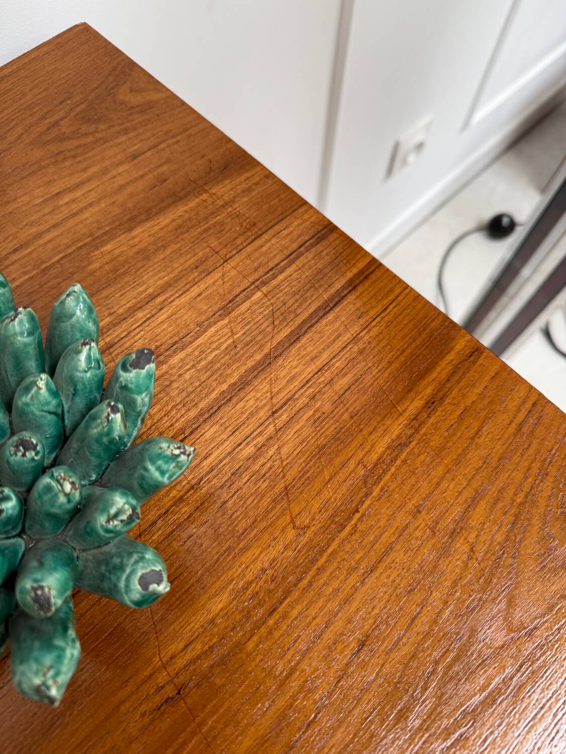 Modernist teak chest of drawers