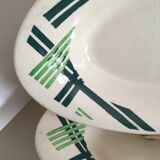 2 earthenware ravines HBC Choisy Le roi