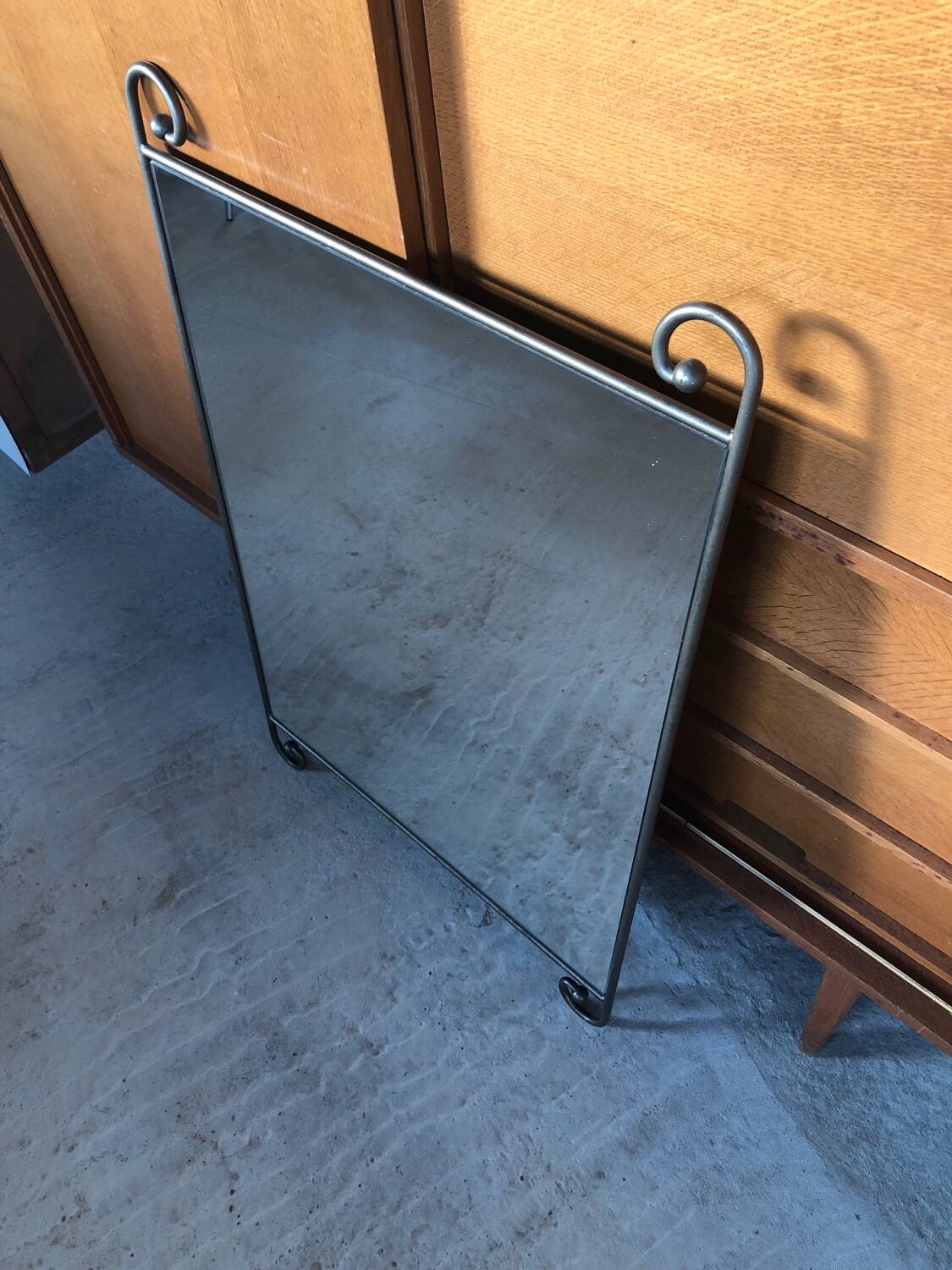 Vintage Iron Mirror