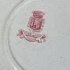 Antique Hiens porcelain dish, iron earth