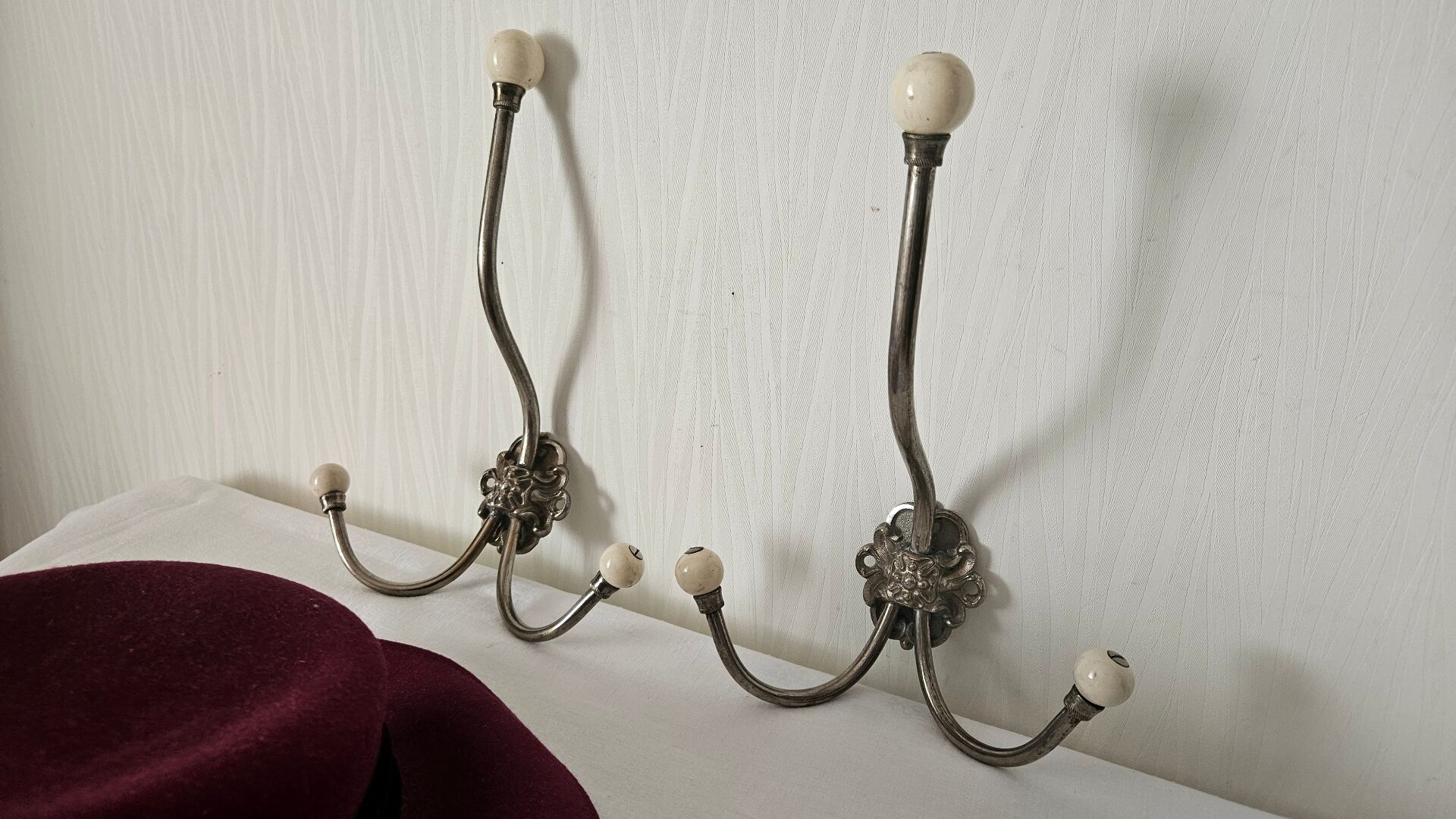Vintage coat hooks