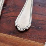 Ercuis - Set of 12 Sully table spoons - silver-plated metal
