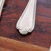 Ercuis - Série de 12 cuillères de table modèle Sully - en métal argenté