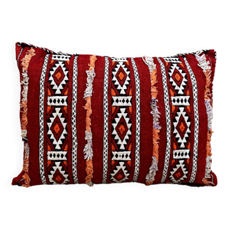 Moroccan pillowcase, Berber cushion cover, handwoven pillowcase