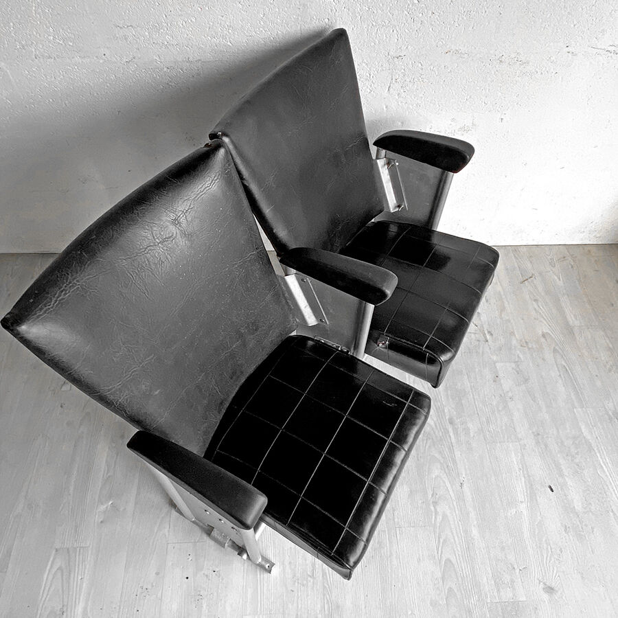 Vintage cinema bench 1960