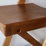 Mid century folding chairs 1970