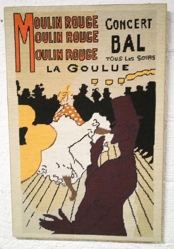 Canvas The Moulin Rouge - La Goulue