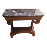 Marbled console