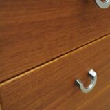 Teak chest of drawers, Scandinavian design, 1970s, manufacture: ÆJM Møbler