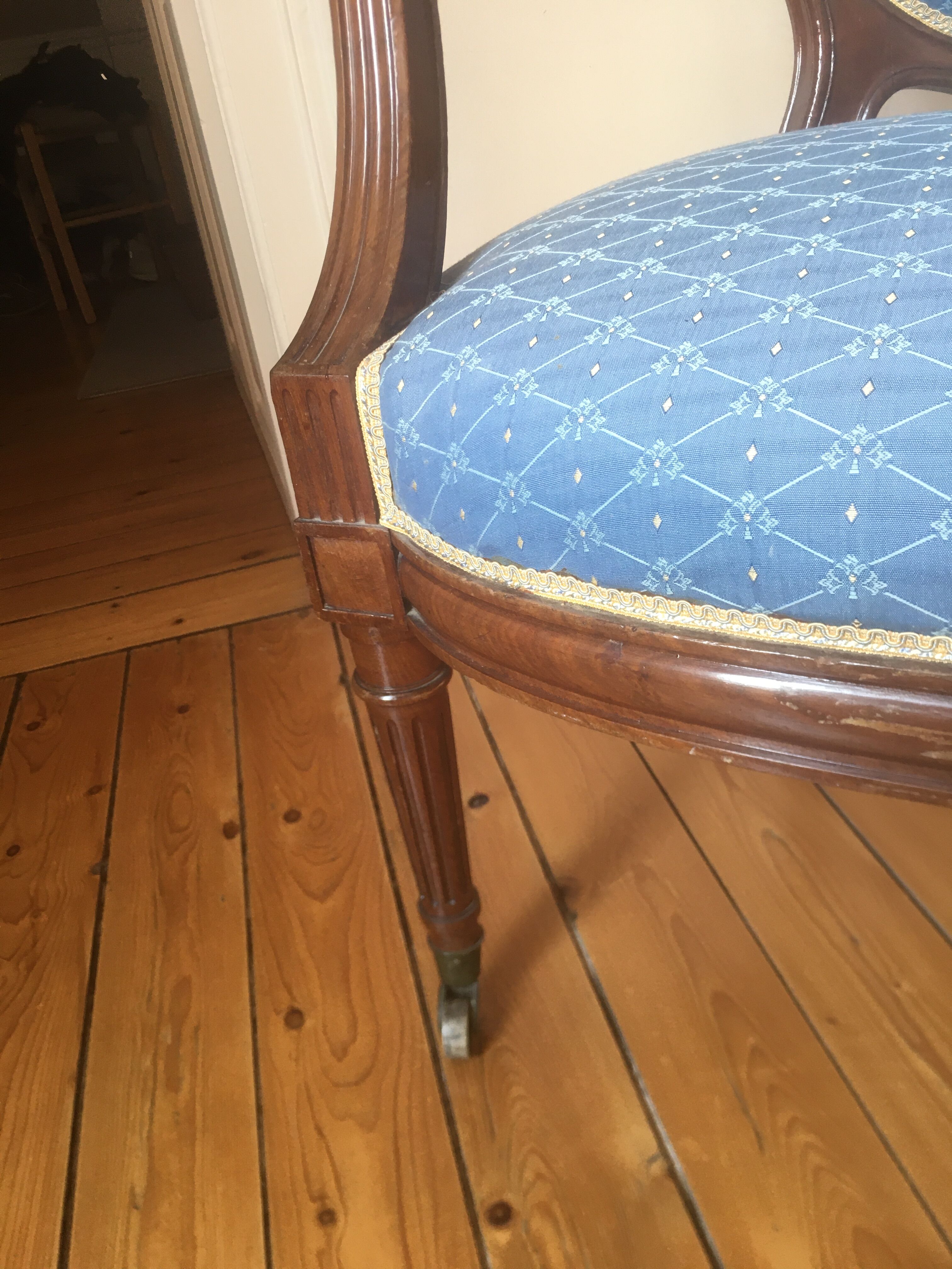 Louis XVI style chair