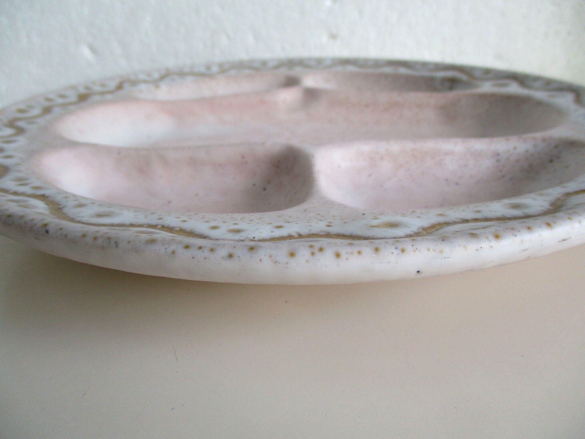 Ceramic plate from Vallauris - Austruy. Presentation dish