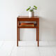 Table de chevet vintage suédoise en teck par Egström & Mírstrand