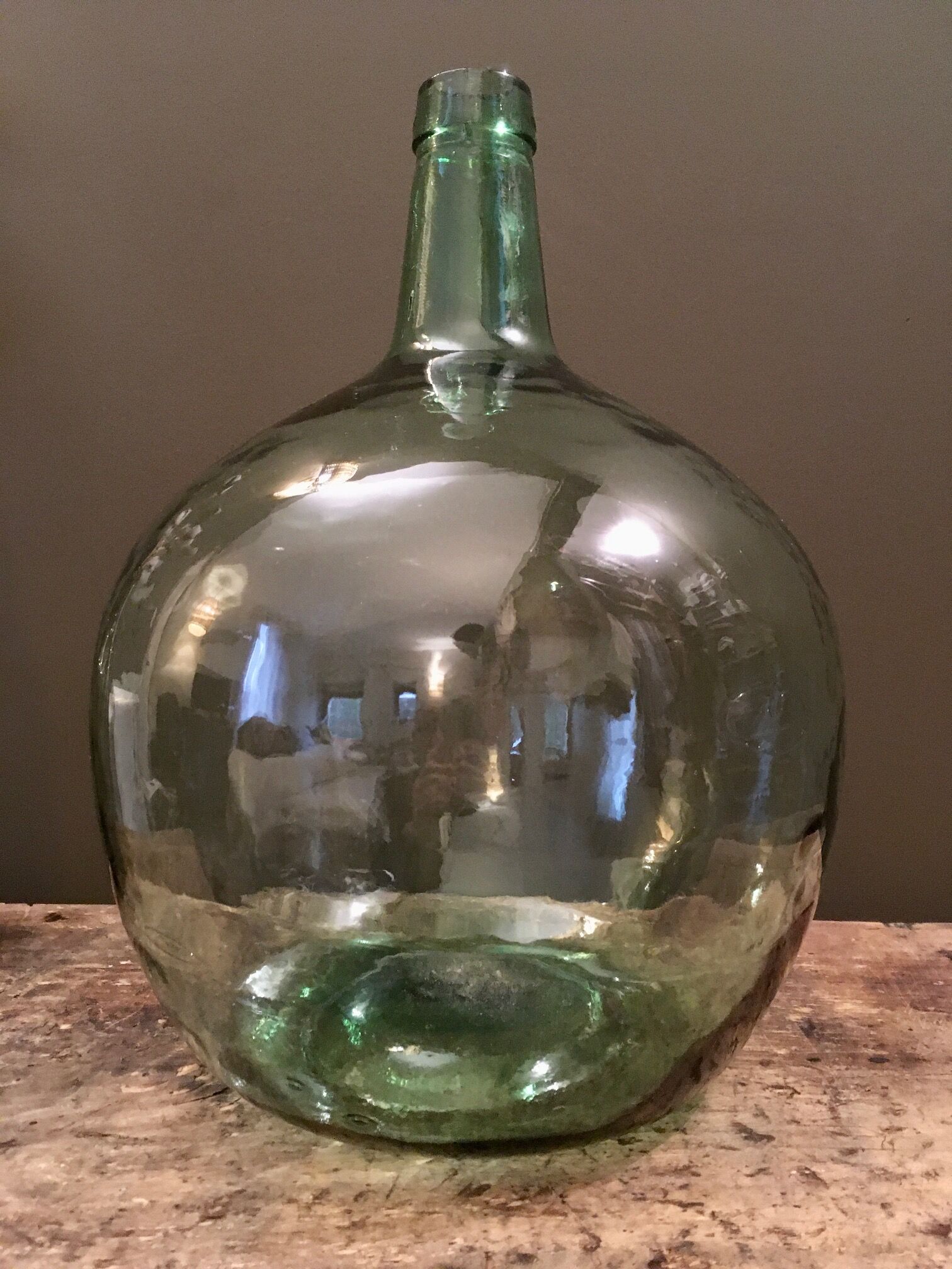 Dame-jeanne Viresa verte claire de 16L