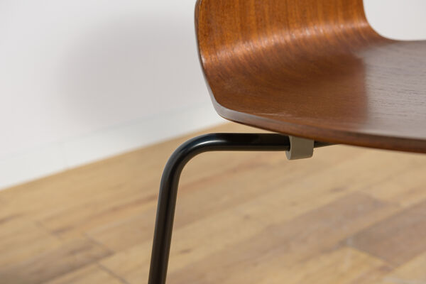 Modèle de chaise Ant 3101 en teck par Arne Jacobsen pour Fritz Hansen, Danemark, années 1970.