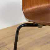 Modèle de chaise Ant 3101 en teck par Arne Jacobsen pour Fritz Hansen, Danemark, années 1970.