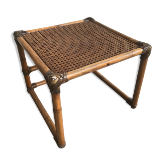 Rattan coffee table 60