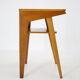 1960s Oak Side Table or TV Rack ,Czechoslovakia
