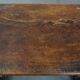 Antique Spanish side table from the late 18th century with a drawer