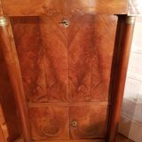 Empire secretary in walnut.
