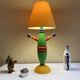 Lampe de table Totem design Olivier Vilatte vintage années 80 Memphis style
