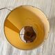 Vintage elm and dried flower lamp