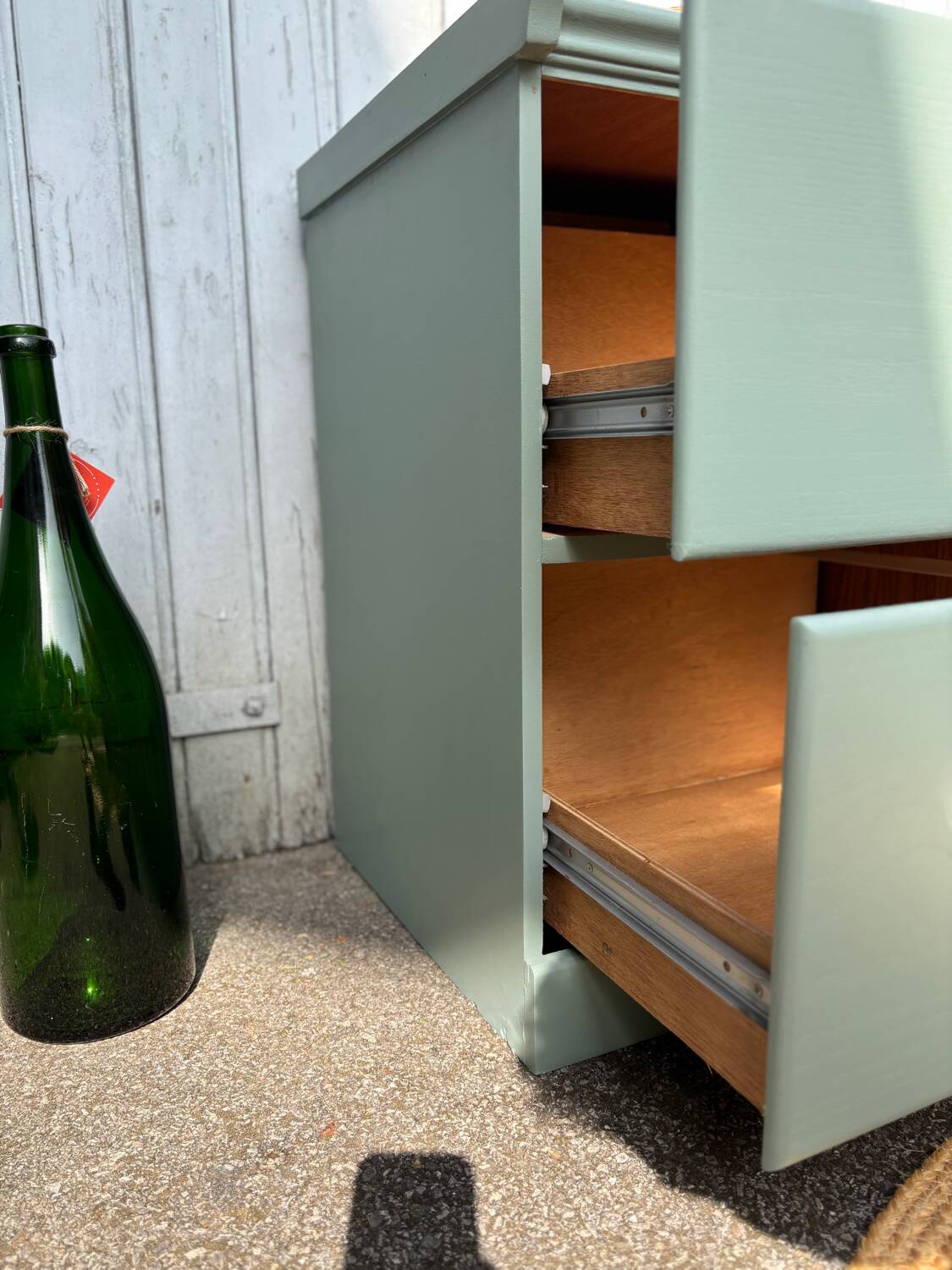 Vintage two-drawer cabinet