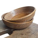 Stoneware soup plates
