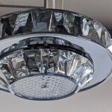 Crystal saucer chandelier by Kinkeldey, 1960s-70s