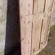 Old trio of wooden screen doors