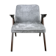 Fauteuil Grey Silver Bunny par Józef Chierowski, années 1970