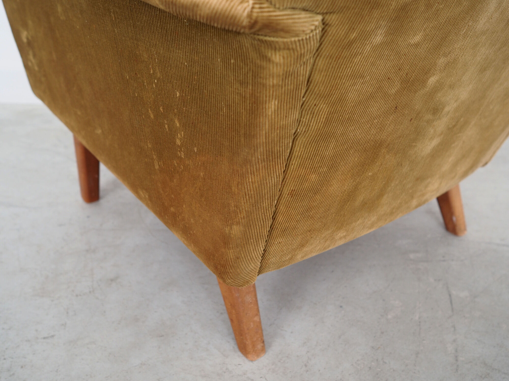 Beech armchair, Scandinavian design, 1960s, designer: Folke Ohlsson, manufacture: Fritz Hansen