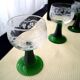 6 luminarc alsace white wine glasses screen-printed decoration of arisin clusters