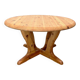Table basse vintage en pin danois de Burchardt Nielsen, années 1970