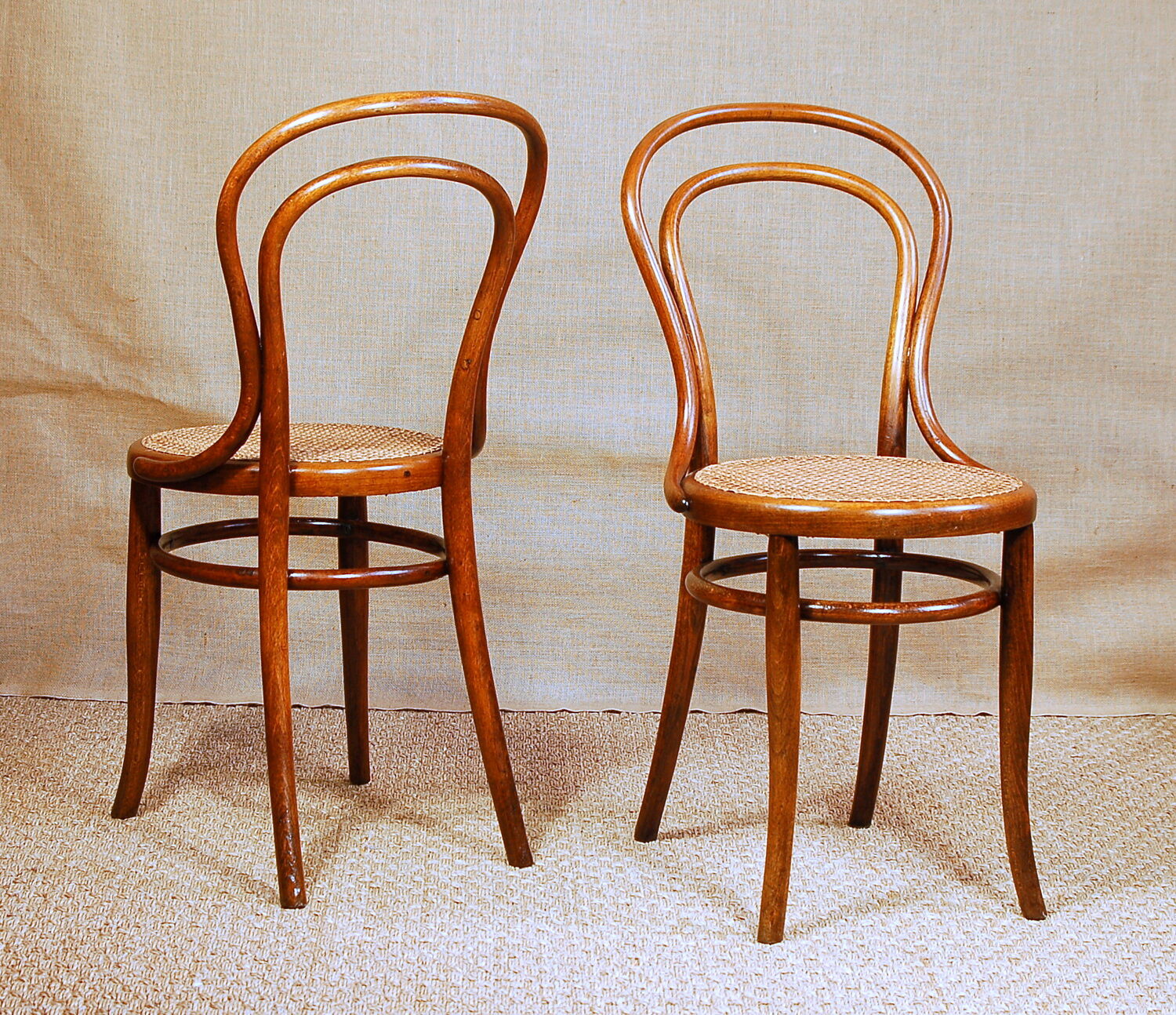 Suite 6 chairs bistro viennese J & J Kohn 1885 ca