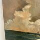 Huile sur bois signée