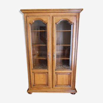 Solid oak bookcase