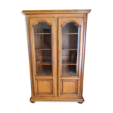 Solid oak bookcase