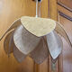 Suspension petals vintage flower