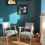 Pair of new Scandinavian armchairs