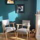 Pair of new Scandinavian armchairs