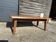 Oak coffee table
