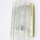 Pair of brass or ice glass wall sconces from Doria Germany 1960s