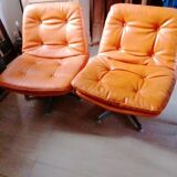 2 70s armchairs