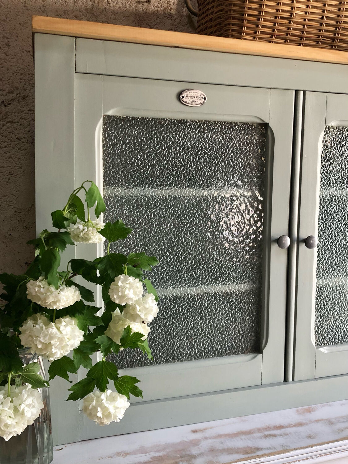 Vintage wall cabinet