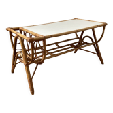 Rattan coffee table