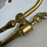 Paire d’anciennes appliques vintage  1950