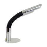 Italian flexible desk lamp Targetti Sankey by E Belinni chrome metal. Year 70