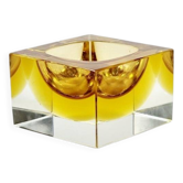 Catchall Sommerso en Verre de Murano par Flavio Poli pour Seguso Vetri D'Arte, Italie, 1970s